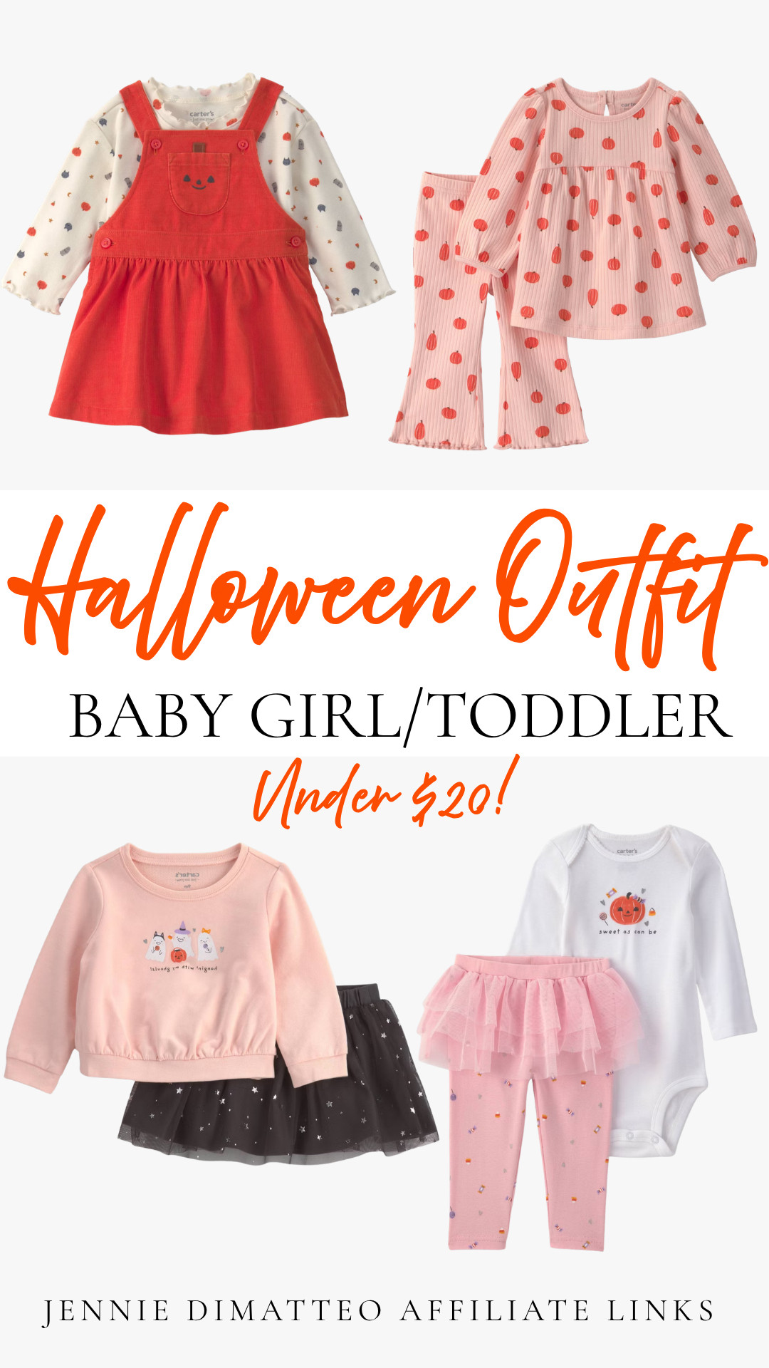 Cute little Halloween finds for baby girl 🎃🩷 and everything is under $20!! Perfect for festive outfits without spending a ton 👻✨

#BabyGirlStyle #ToddlerGirlStyle #HalloweenOutfits #HalloweenKids #FallKidsFashion #BabyFashion #ToddlerFashion #AffordableFinds #Under20 #LTKKids #LTKFamily #ShopLTK
 

 #LTKSeasonal #LTKBaby #LTKKids