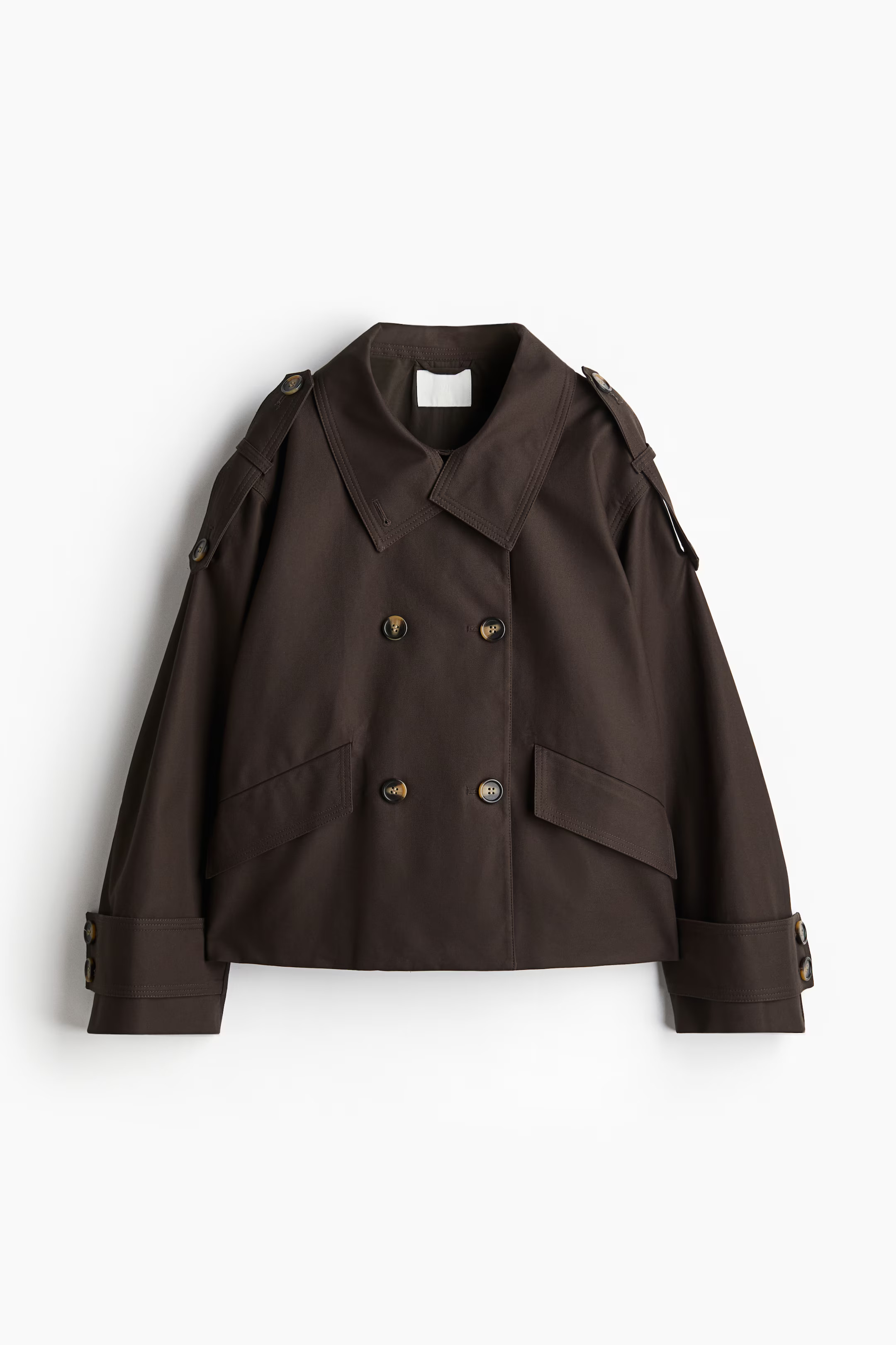 Short trench coat | H&M (UK, MY, IN, SG, PH, TW, HK)