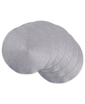 Metallic Round Woven Placemat, Set of 6 | Macys (US)