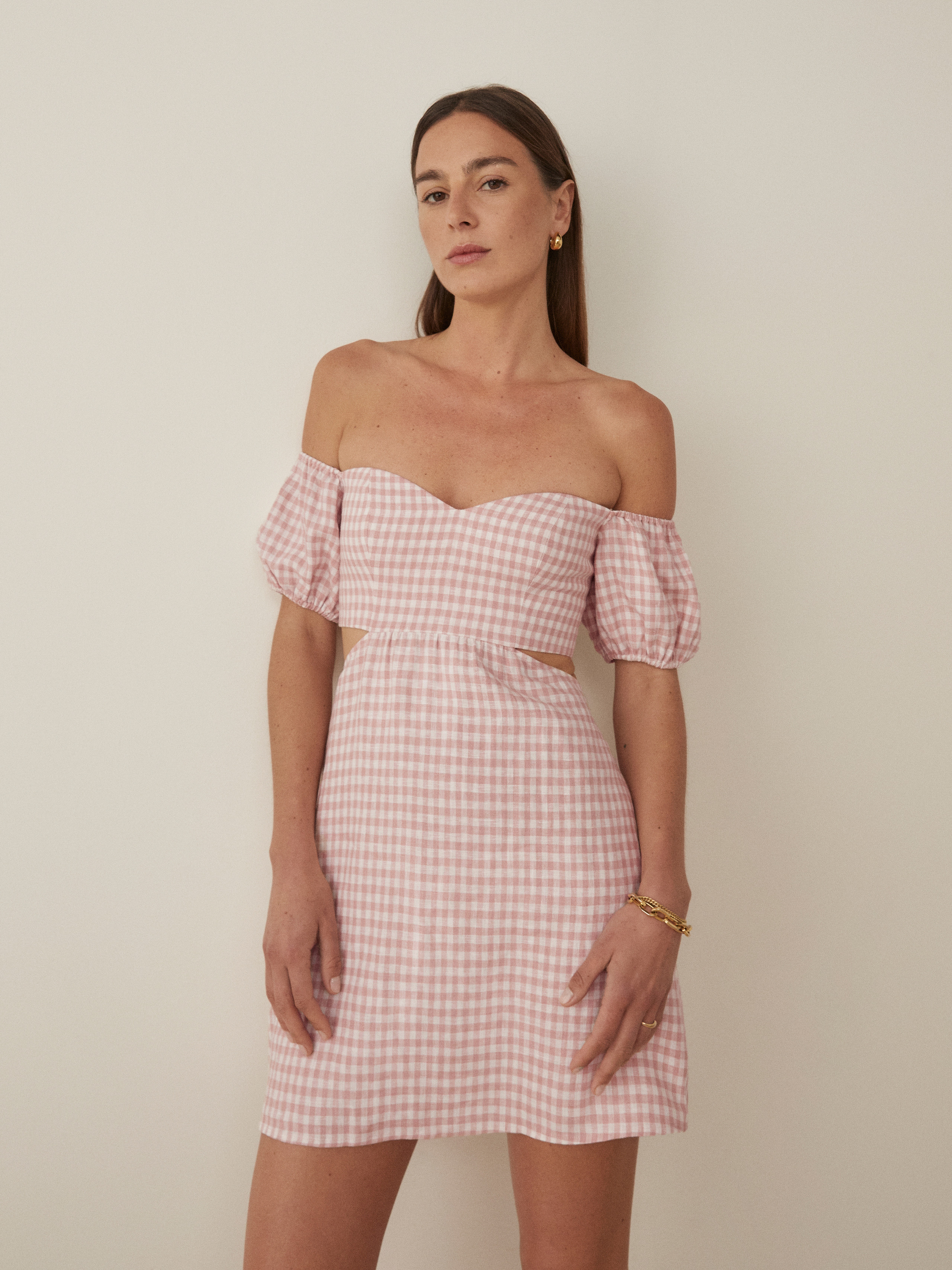 Emilia Linen Dress | Reformation (Global)