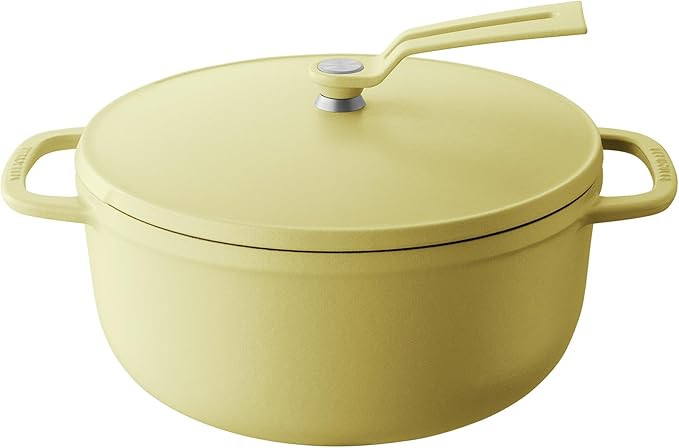 Vermicular Oven Pot 2.0 | Lightweight Enameled Cast Iron Pot | 22cm (3.7 Qt) | Non-Toxic | Induct... | Amazon (US)