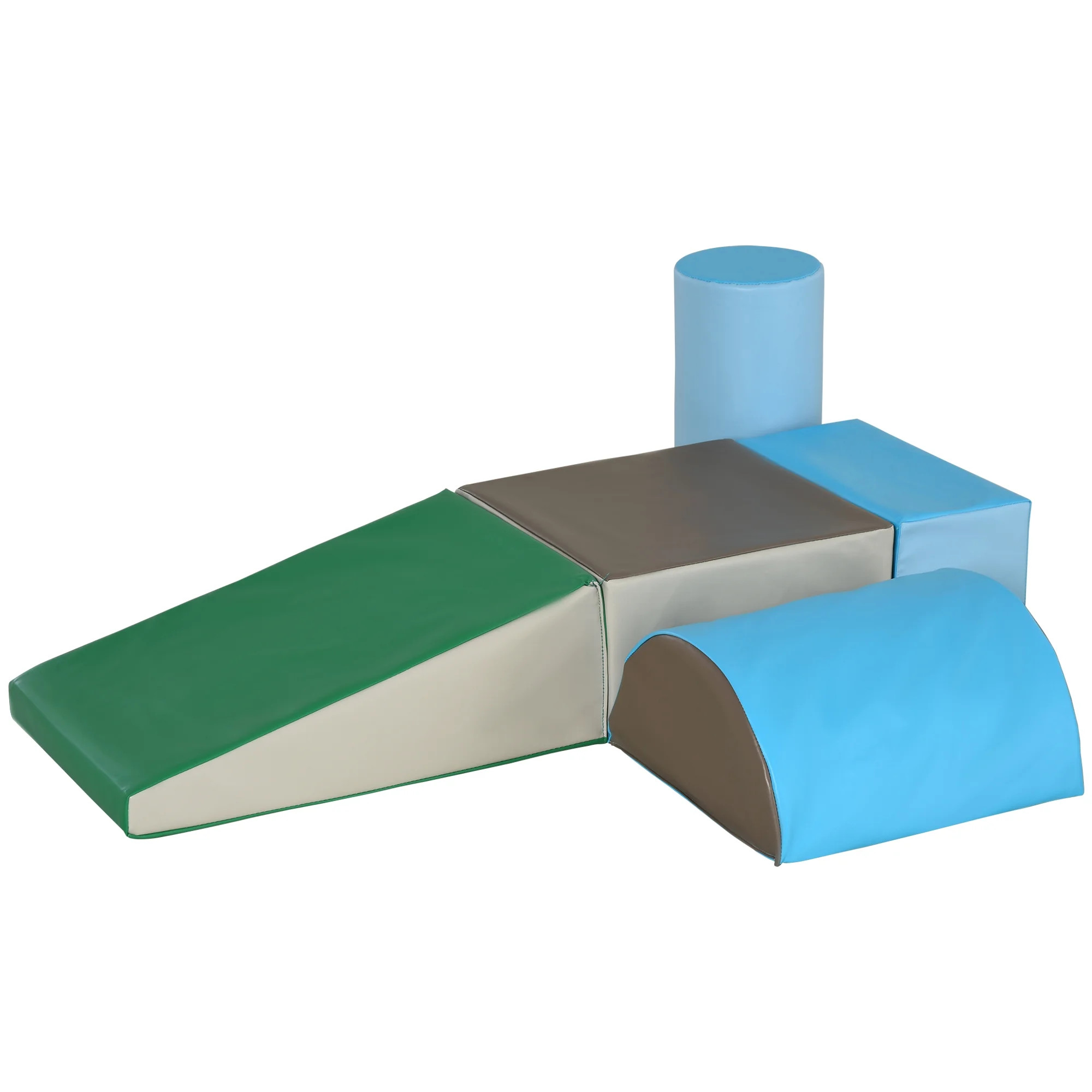 Soozier 5 Piece Climb and Crawl Activity Play Set Soft Safe Foam Playset for Toddler Preschooler ... | Walmart (US)