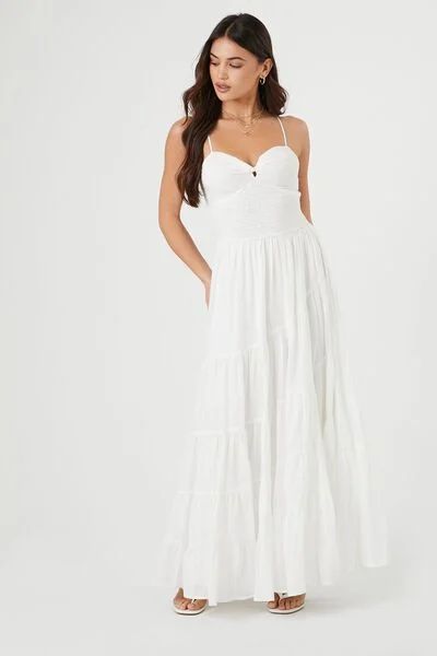 Tiered Sweetheart Cami Maxi Dress | Forever 21