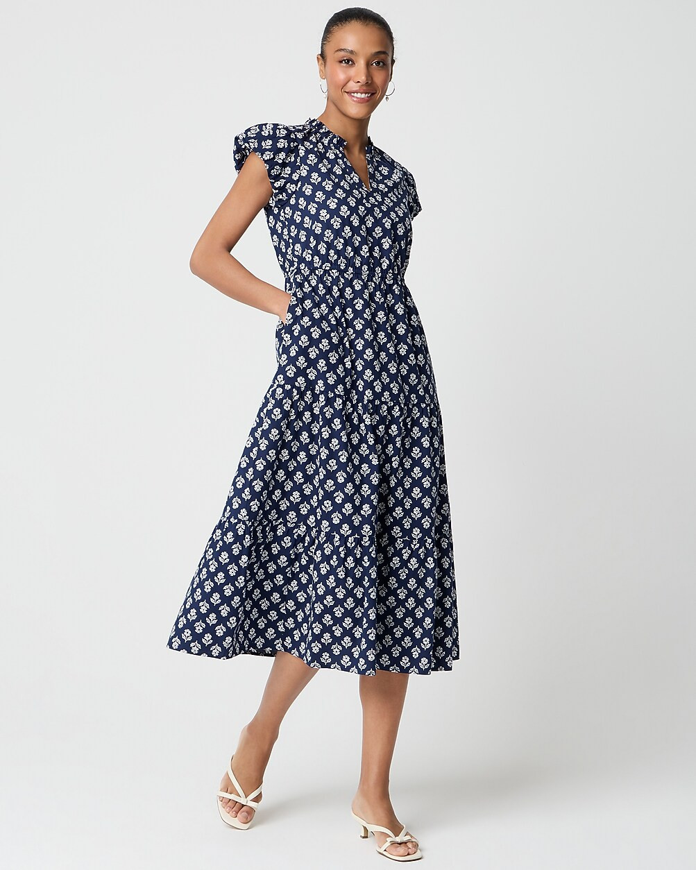 Petite Willa midi dress | J.Crew Factory