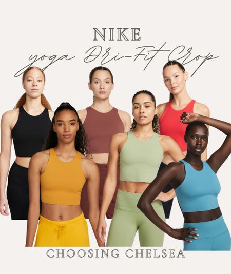 Nike cropped tank top- spring active wear- spring gym fits- cropped tanks- spring outfit inspo-  nike athletic wear 

#LTKfit #LTKunder100 #LTKFind
