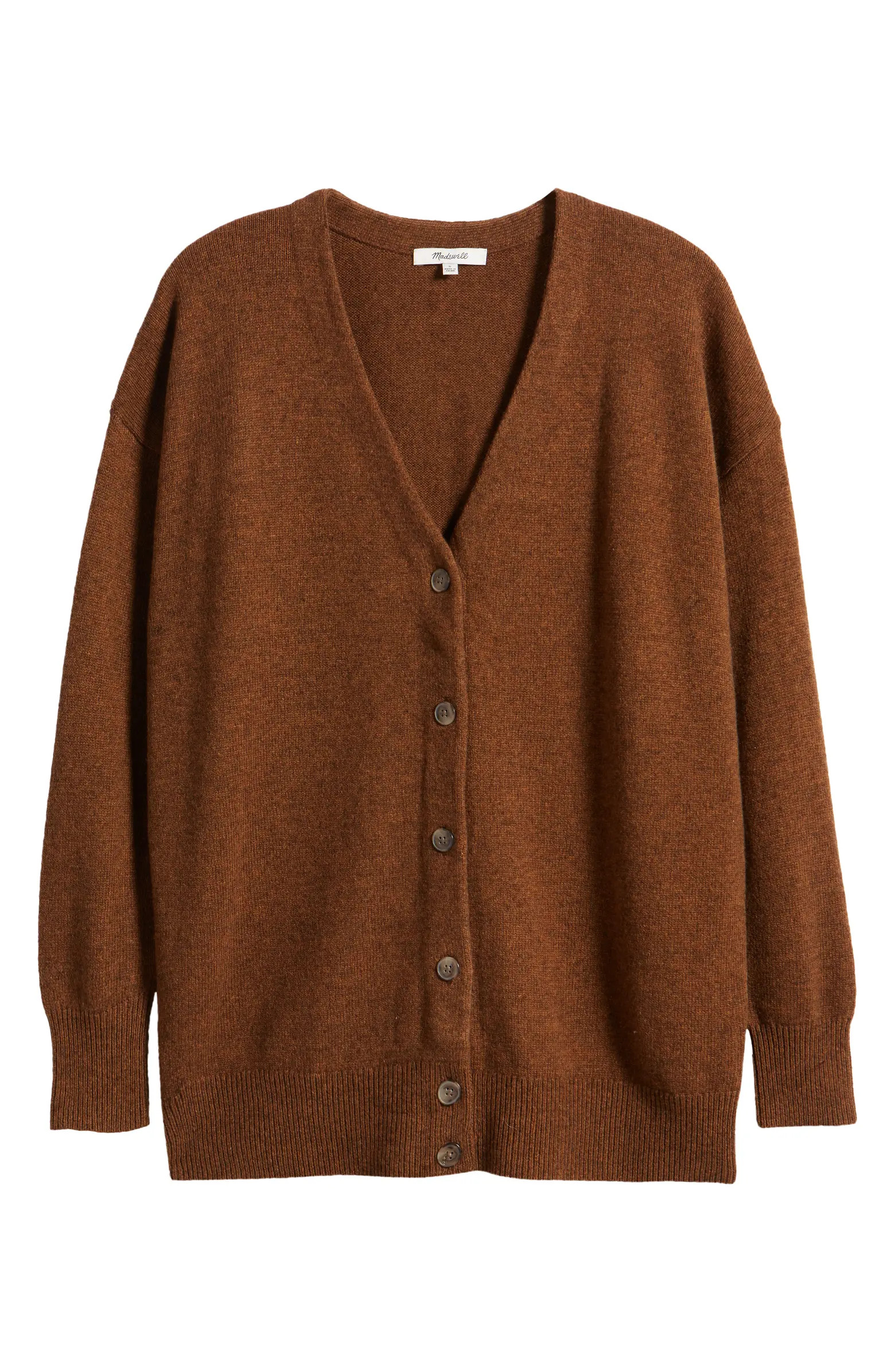 Madewell V-Neck Relaxed Cardigan | Nordstrom | Nordstrom