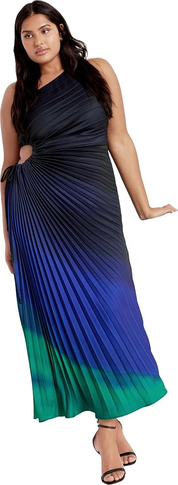 City Chic Women's Plus Size Cocktail Dress - Aliza Print Maxi | Amazon (US)