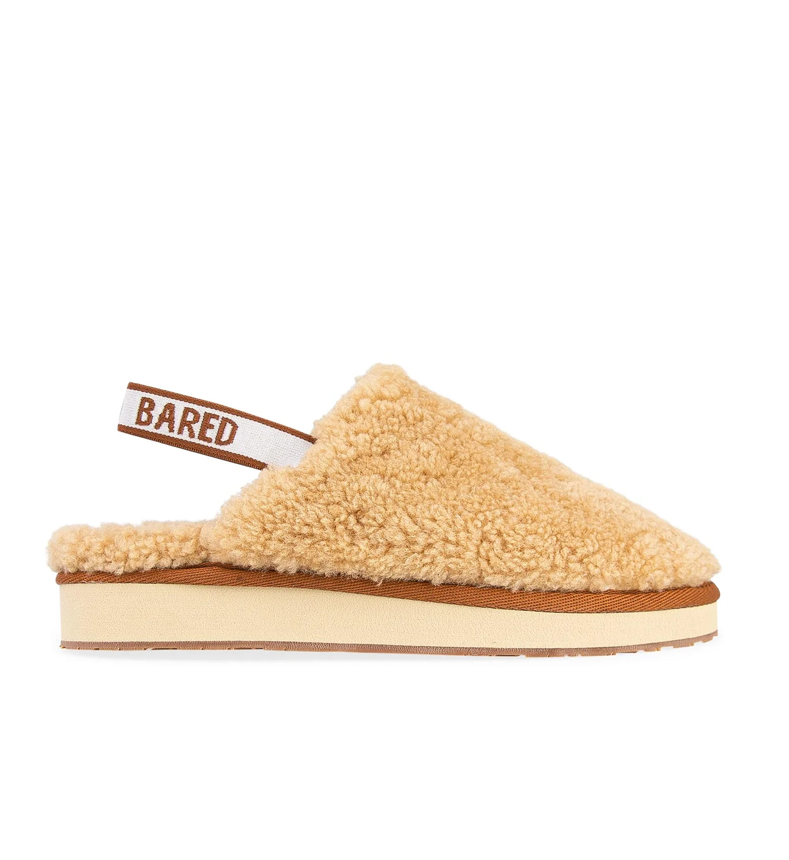 Caramel Sheepskin Slippers | Bared Footwear