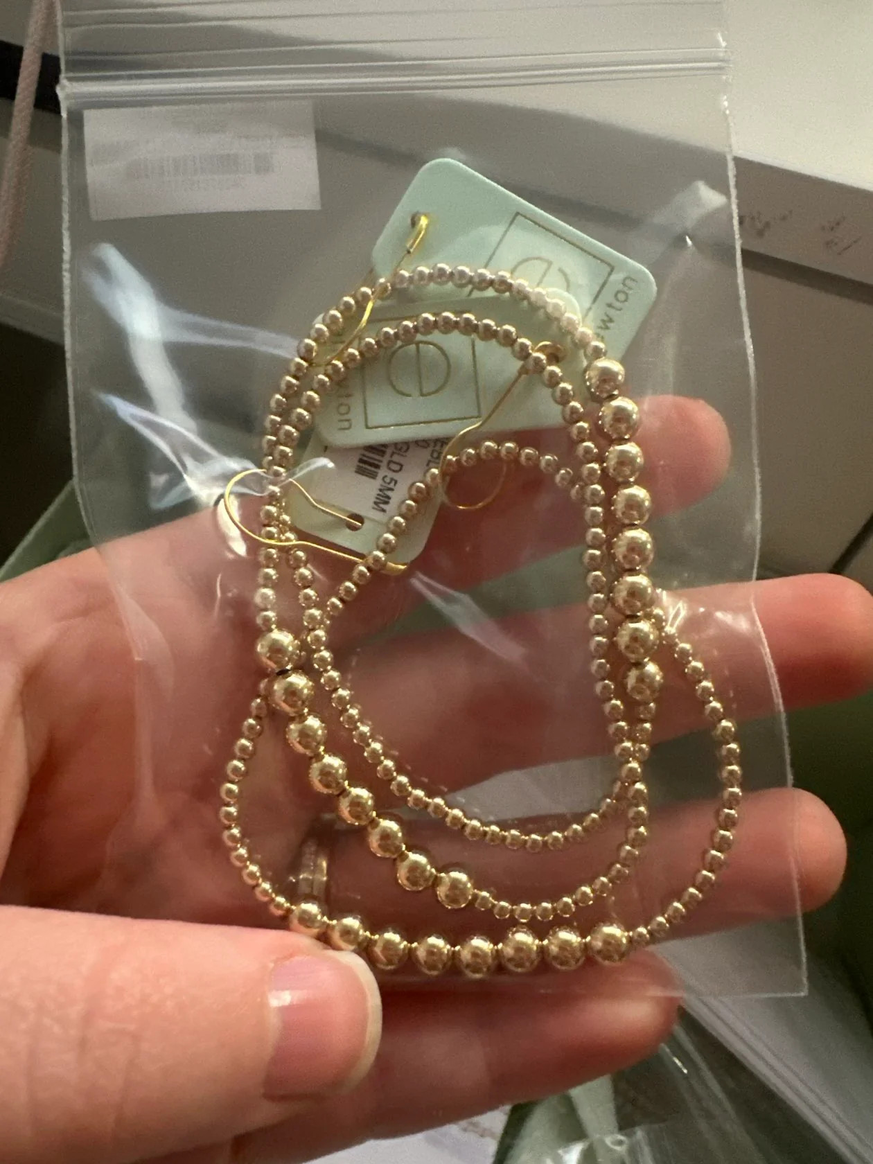 Beaded Bliss GLD 5mm (BCLG25BEBLG5) | Emmacate Boutique