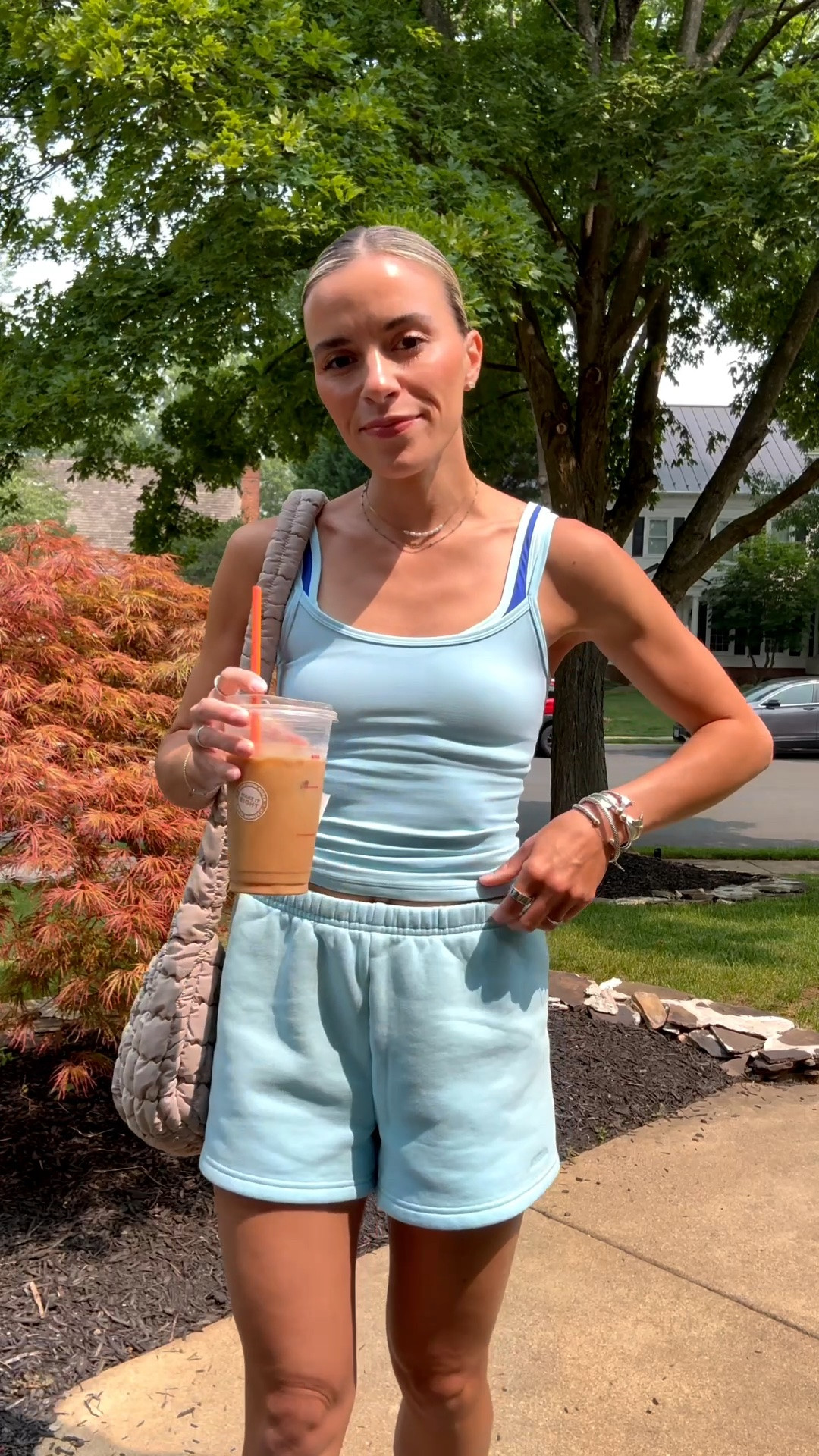Small in shorts and tank

#LTKmomlife #LTKootd #LTKActive