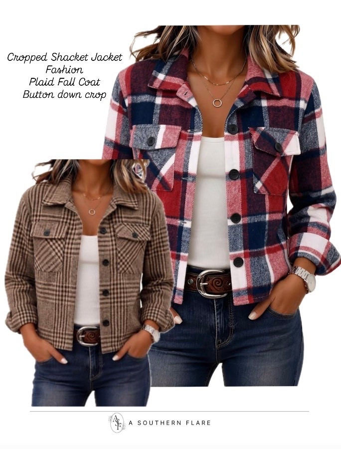 Perfect for layering, these stylish cropped jackets will be a staple in your fall wardrobe! #FallFashion #StylishOuterwear
