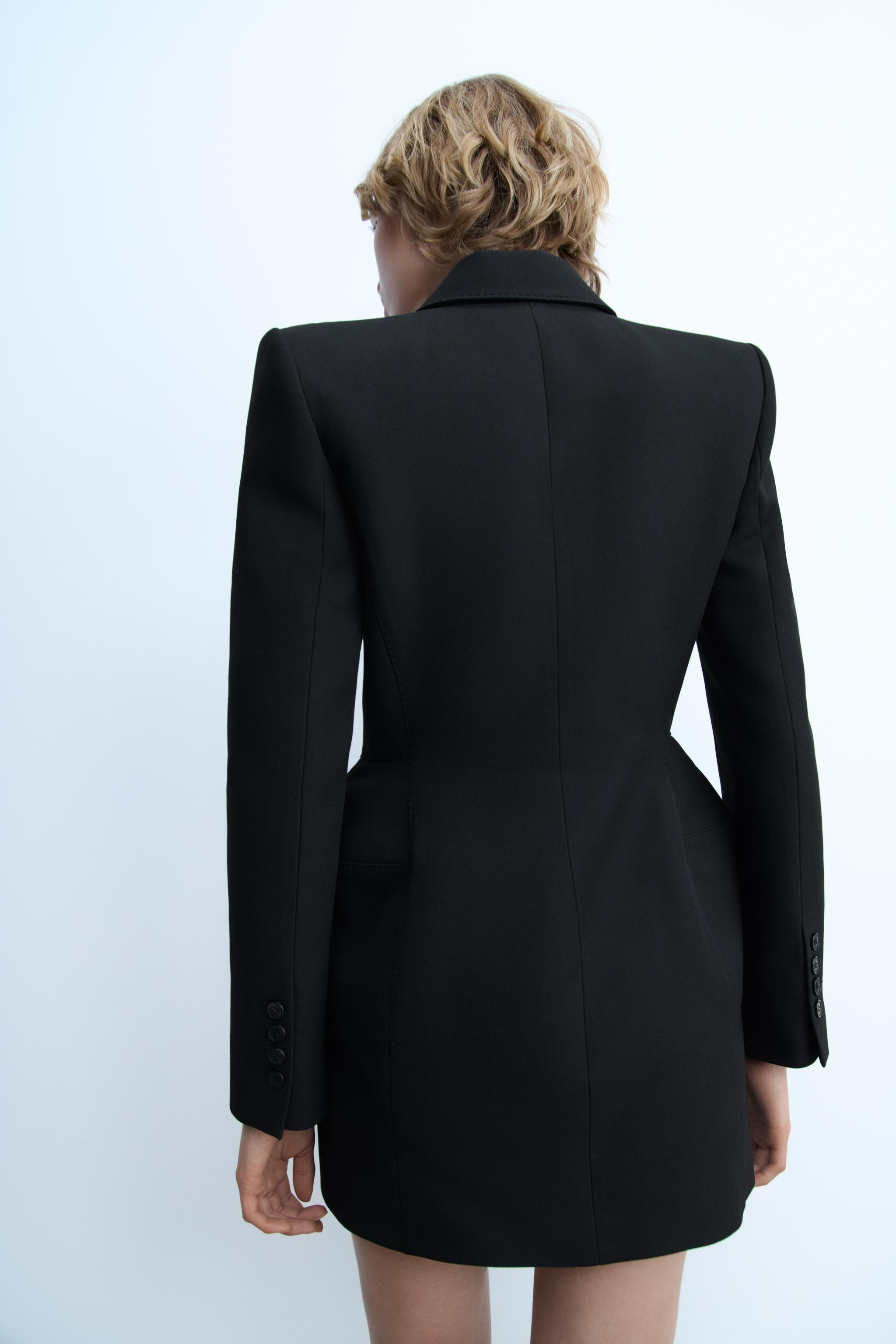 ZW COLLECTION DOUBLE-BREASTED BLAZER DRESS | Zara UK