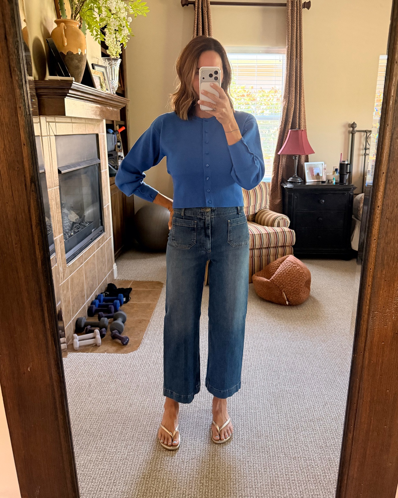 30% fall items at Anthropologie.  This top is included.  I love the quality but it seems to run a little small.  I’m wearing a small but will exchange this for a medium to add a little length in the torso and sleeve (hopefully).

#LTKActive #LTKOver40 #LTKSaleAlert