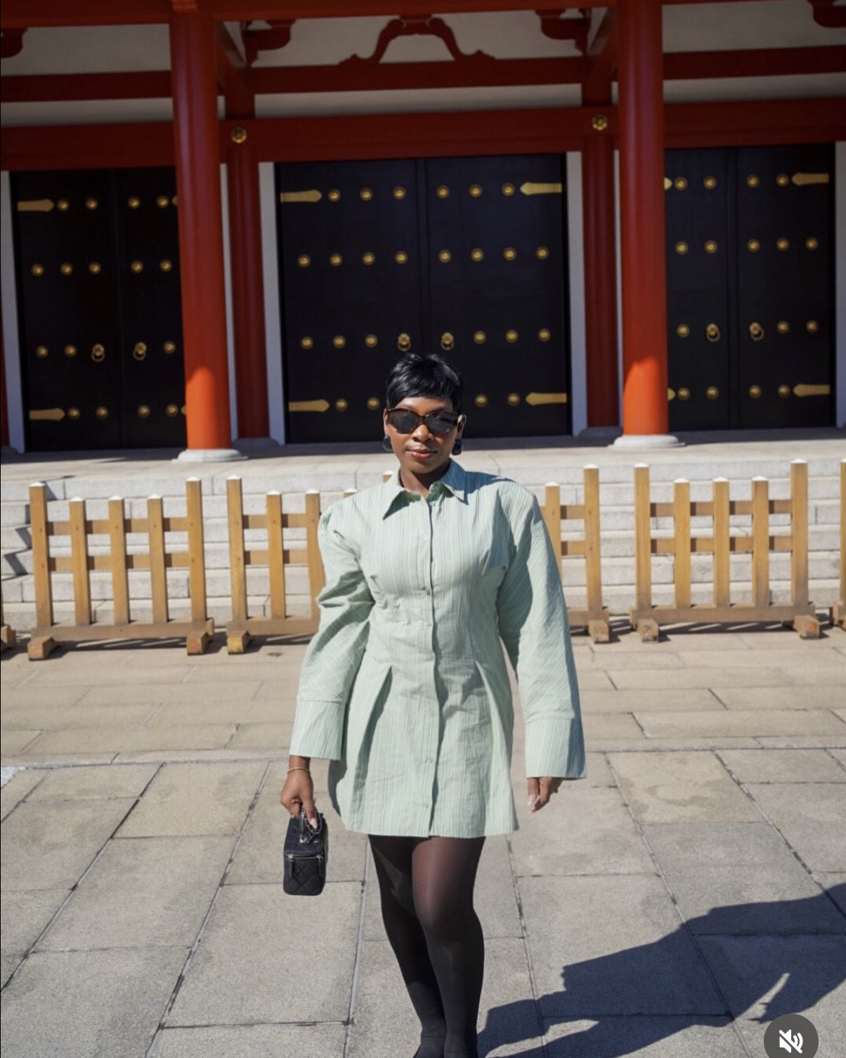 A beautiful shoulder pad dress perfect for a day out in the city. I wore it in Tokyo and it was the perfect match  

#LTKtravel