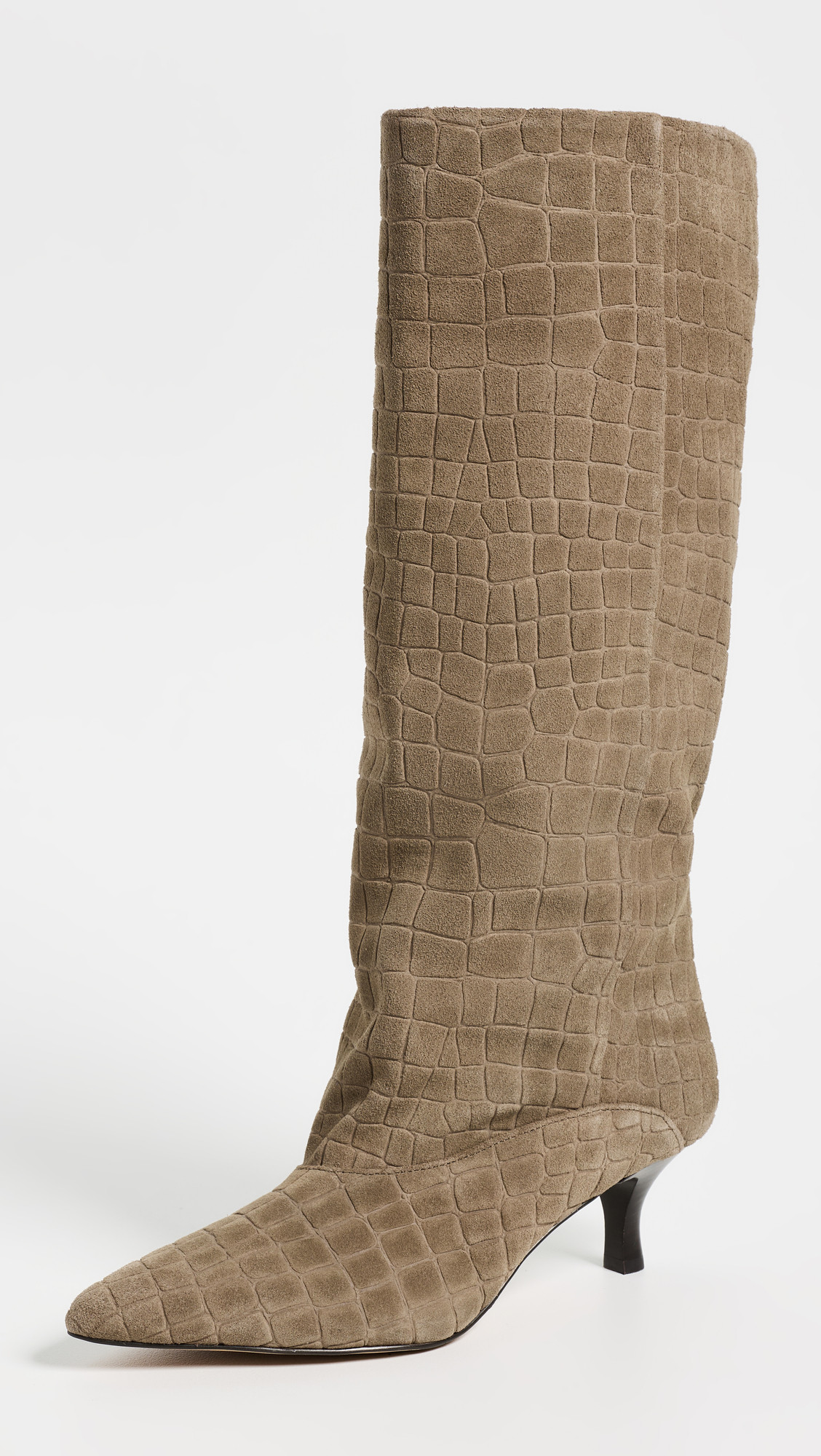 Dolce Vita Roxla Boots Taupe Suede 6 | Shopbop