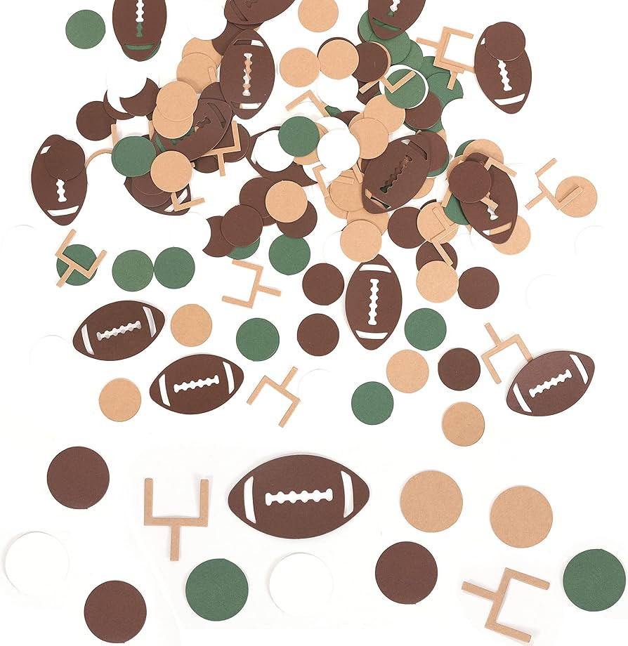 210 Pieces Football Party Table Confetti | Amazon (US)