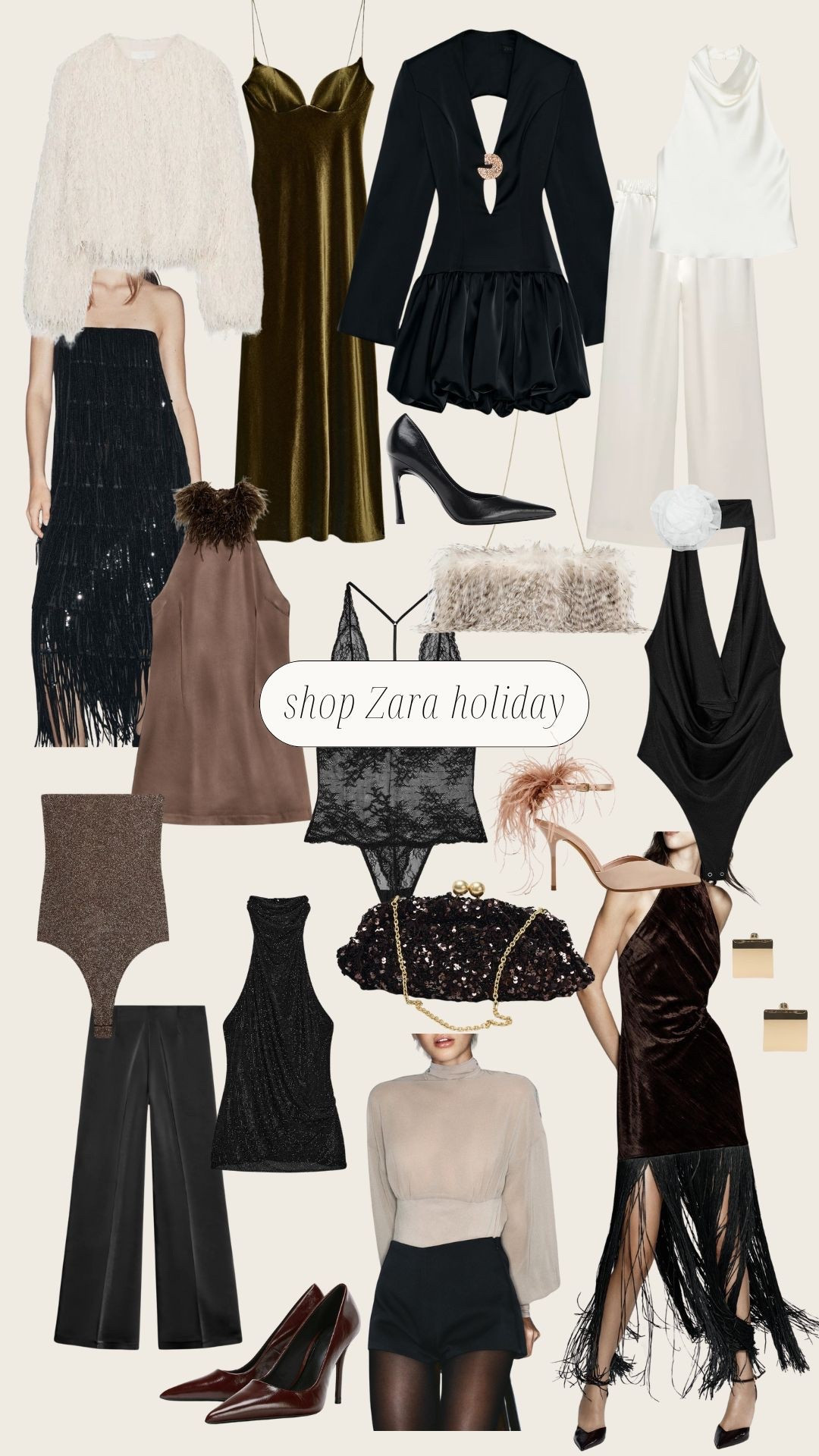 Zara holiday outfits! 

#LTKSeasonal #LTKHoliday