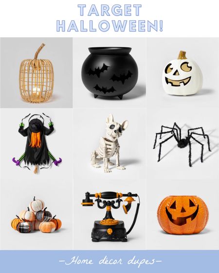 More Target Halloween arrivals now online!! 👻🎃💀🕸
I have this pumpkin planter from last year and love it! And my daughters favorite Halloween decoration is this old rotary style phone with spooky sounds!!🤣 And I saw these cute plaid pumpkins in store and they’re adorable!

#LTKfamily #LTKSeasonal #LTKhome