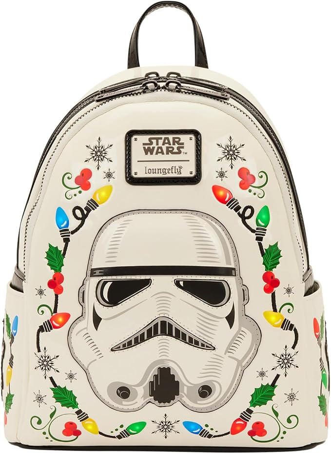 Loungefly Star Wars Stormtrooper Holiday Mini Backpack | Amazon (US)
