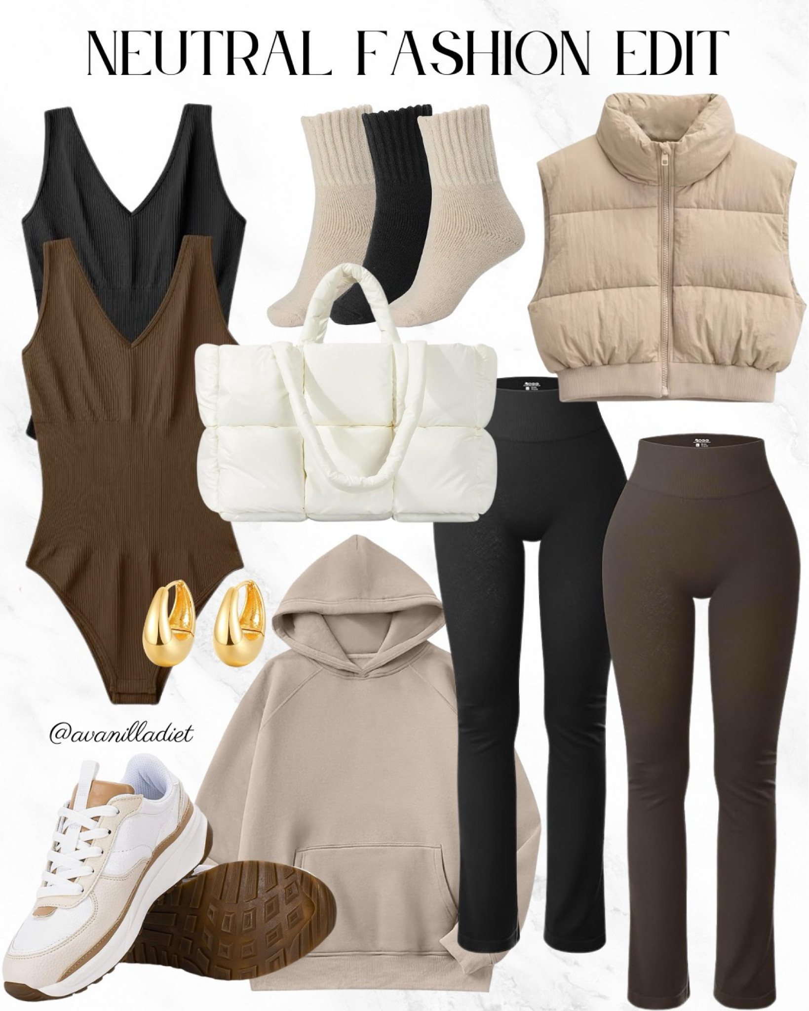 Neutral fashion edit ❤️‍🔥

#amazonfinds 
#founditonamazon
#amazonpicks
#Amazonfavorites 
#affordablefinds
#amazonfashion
#amazonfashionfinds

#LTKfindsunder50 #LTKstyletip #LTKshoecrush