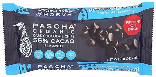 Pascha Chocolate Baking Chip 55% Caca, 8.8 oz | Amazon (US)