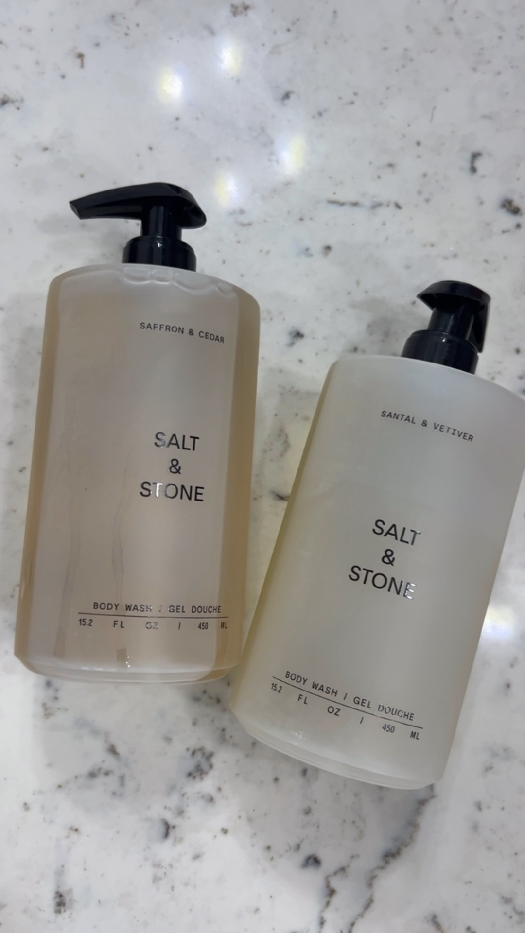 Gifts for the skincare lover! This salt & stone body wash smells so good, lathers well with just a little product and is CLEAN! The hubs and I both use it. The saffron scent is mine and santal is my husbands  

#LTKGiftGuide #LTKCyberWeek #LTKHoliday