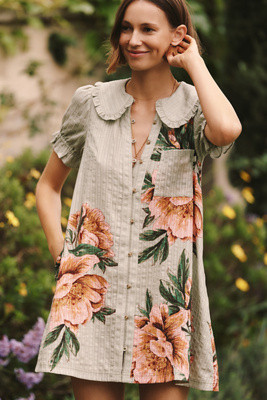 The Keira Mini Dress by Pilcro | Anthropologie (US)
