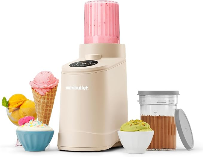 nutribullet Chill Ice Cream Maker, for Gelato, Sorbet, Frozen Yogurt, Smoothie Bowls, Compact Siz... | Amazon (US)