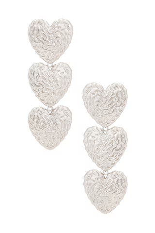 Lovers and Friends Missy Earrings in Silver from Revolve.com | Revolve Clothing (Global)