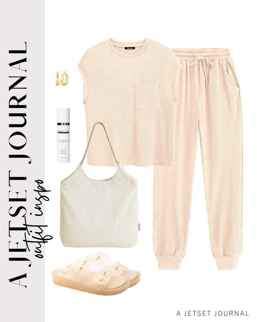 Keeping things beautifully simple today with this two-piece tracksuit outfit from BTFBM. It vibes with FUNKYMONKEY’s Jellies Comfort Slides and this trendy beach bag. Don’t forget the fabulous large hoop earrings to complete your look! 

#LTKSeasonal #LTKSaleAlert #LTKTravel

 

 