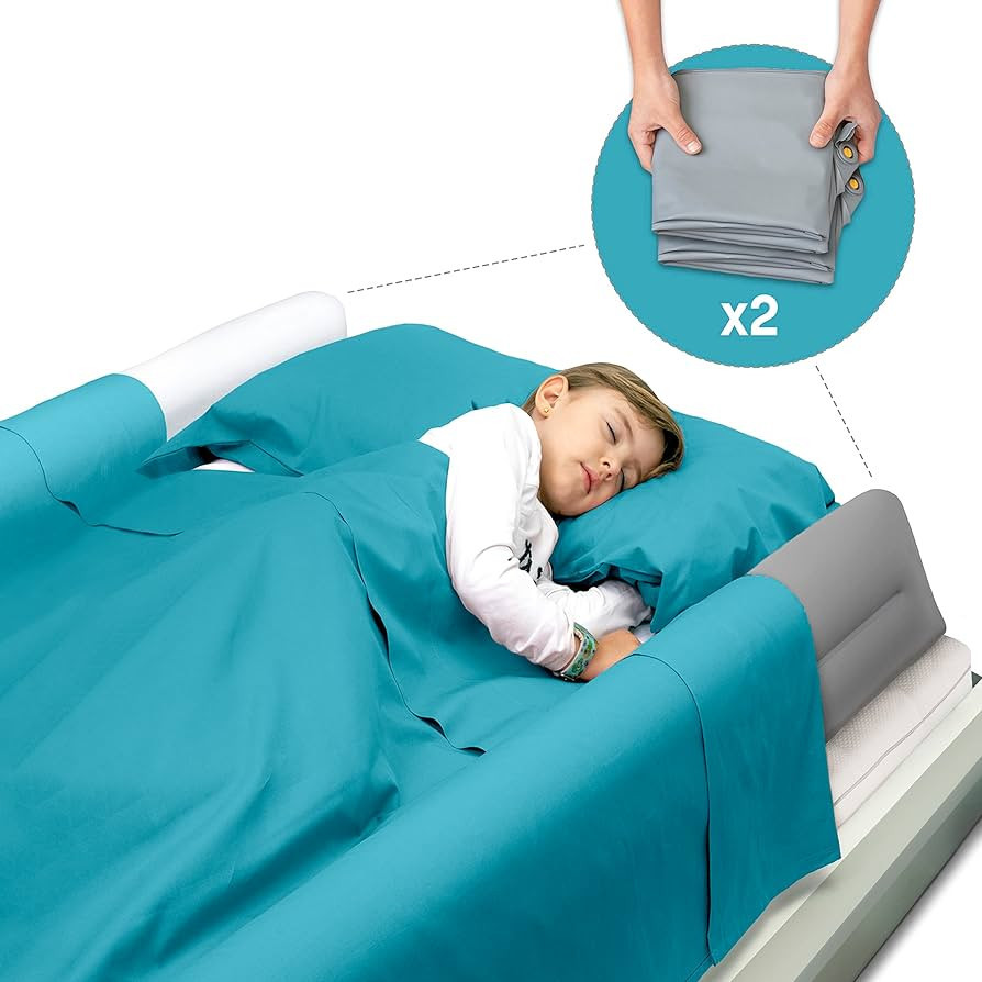 BANBALOO - 2-Pack Inflatable Bed Bumper for Children - Child Fall Protection, Inflatable Travel B... | Amazon (US)