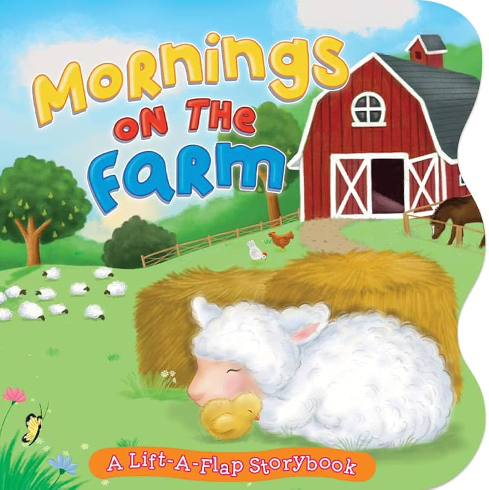 Little Hippo Books Mornings on the Farm Children's Books Ages 1-3 I Lift the Flap Books for Toddl... | Amazon (US)