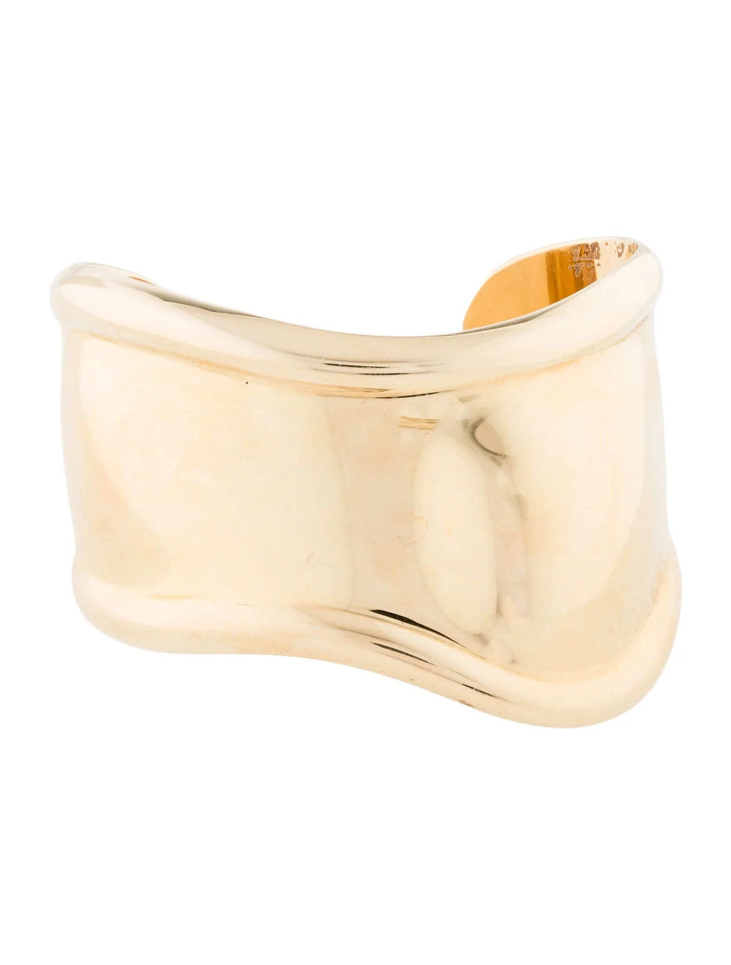 18K Small Left Bone Cuff Bracelet | The RealReal