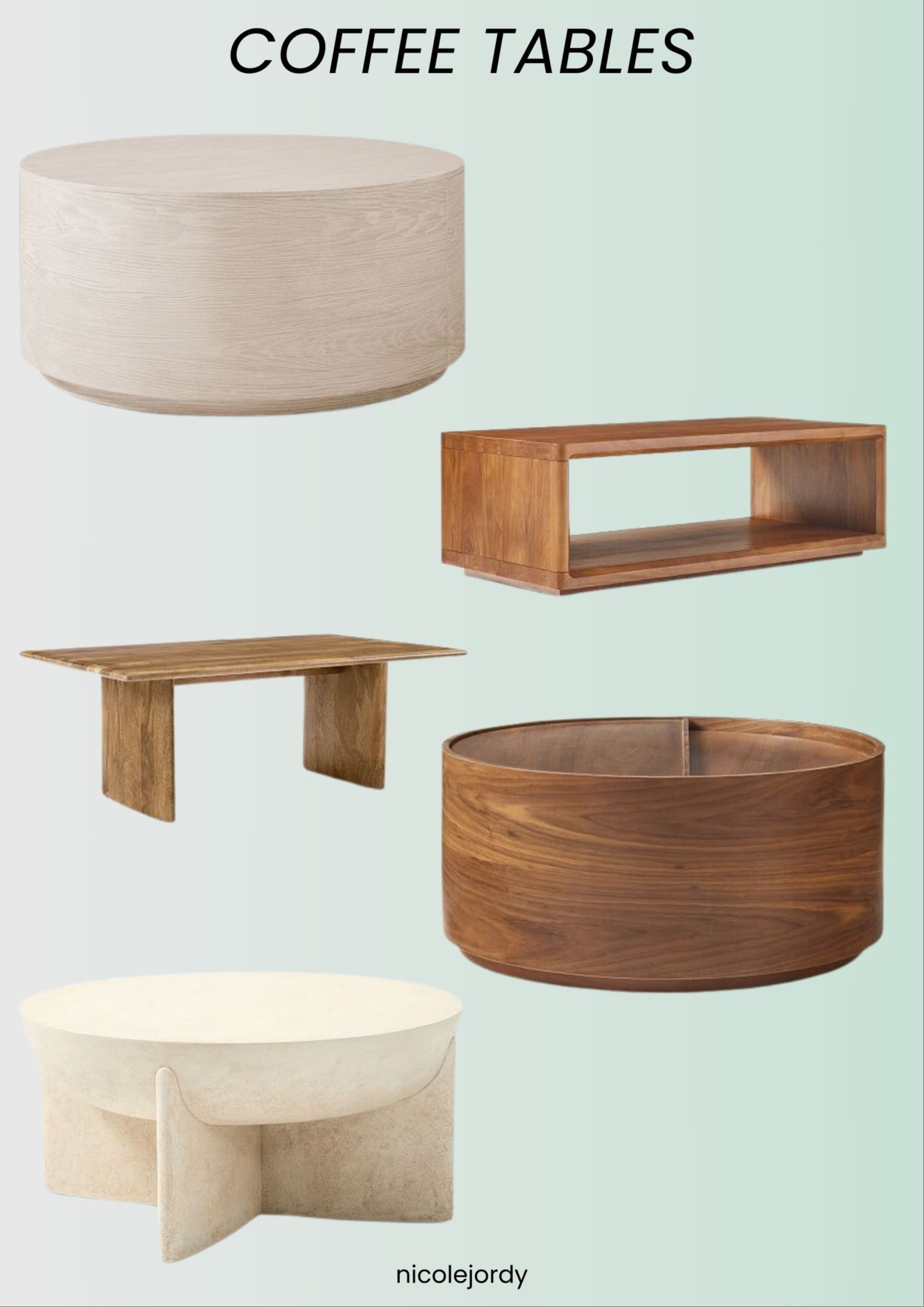 Coffee tables 

#LTKSeasonal #LTKU #LTKHome