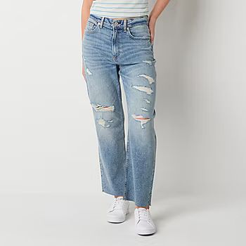 new!Arizona Juniors Womens Highest Rise Straight Leg Jean | JCPenney