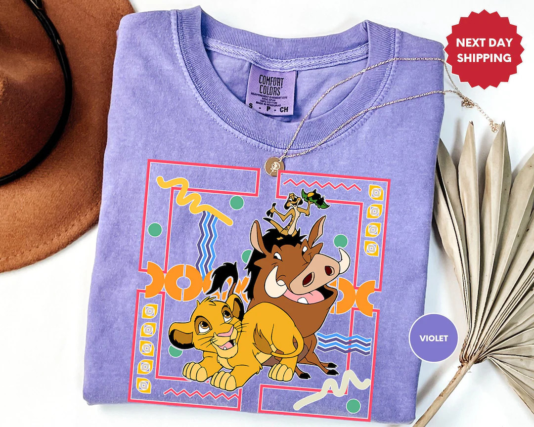 Comfort Colors Disney Animal Kingdom Shirt, Cute Lion King Shirt, Disney Simba Shirt, Cute Disney... | Etsy (US)