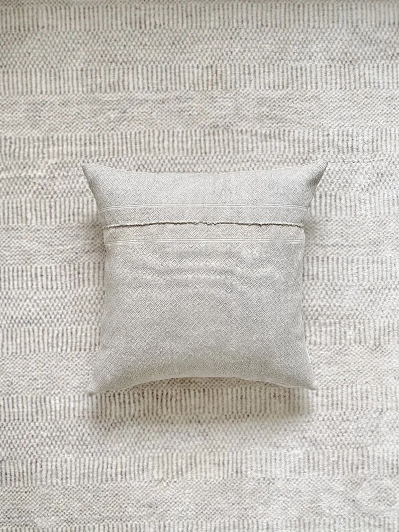 20x20 Embroidered Vintage Pillow Case Wedding Blanket Textile Designer | Etsy (US)