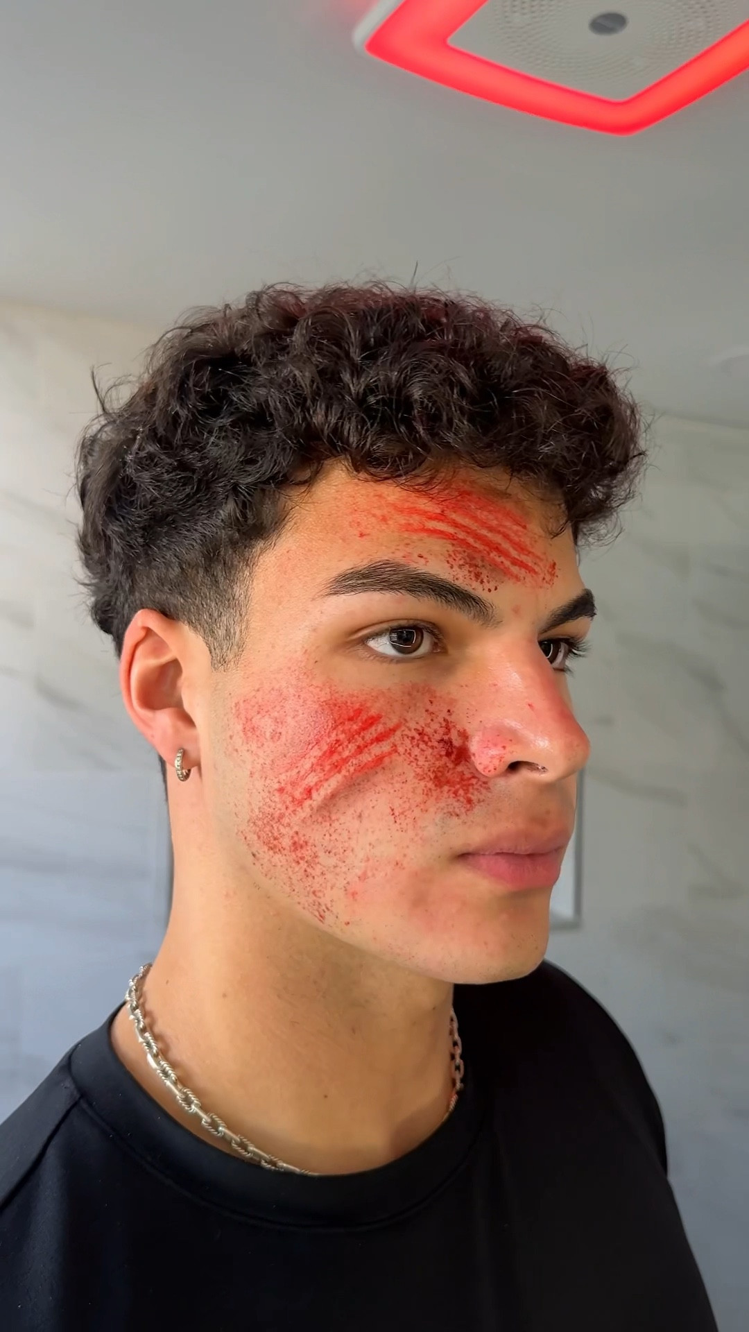 easy halloween makeup hack!! 🩸🔪