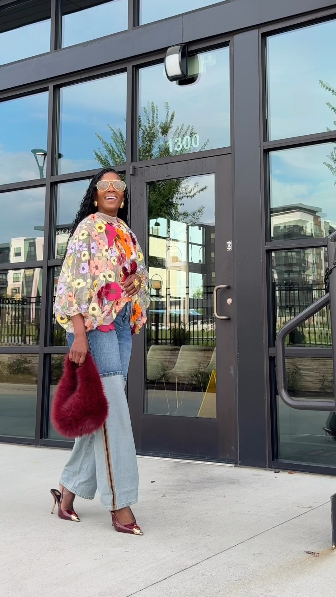 Denim moment. So ready for fall.  