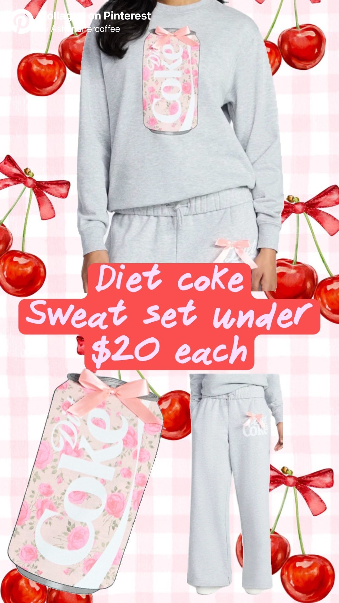 Bringing the vibes in my Diet Coke lounge set 🍹
Walmart find for under $20 😍
Match your mood and your drink 😂
Love a cozy fit that’s cute enough for coffee runs ☕️
#LTKunder20 #LTKstyletip #loungewearlove

#LTKFindsUnder50 #LTKootd #LTKMidsize