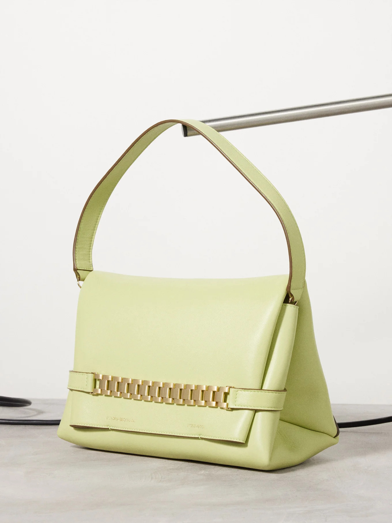 Chain Pouch leather shoulder bag | Victoria Beckham | Matches (US)