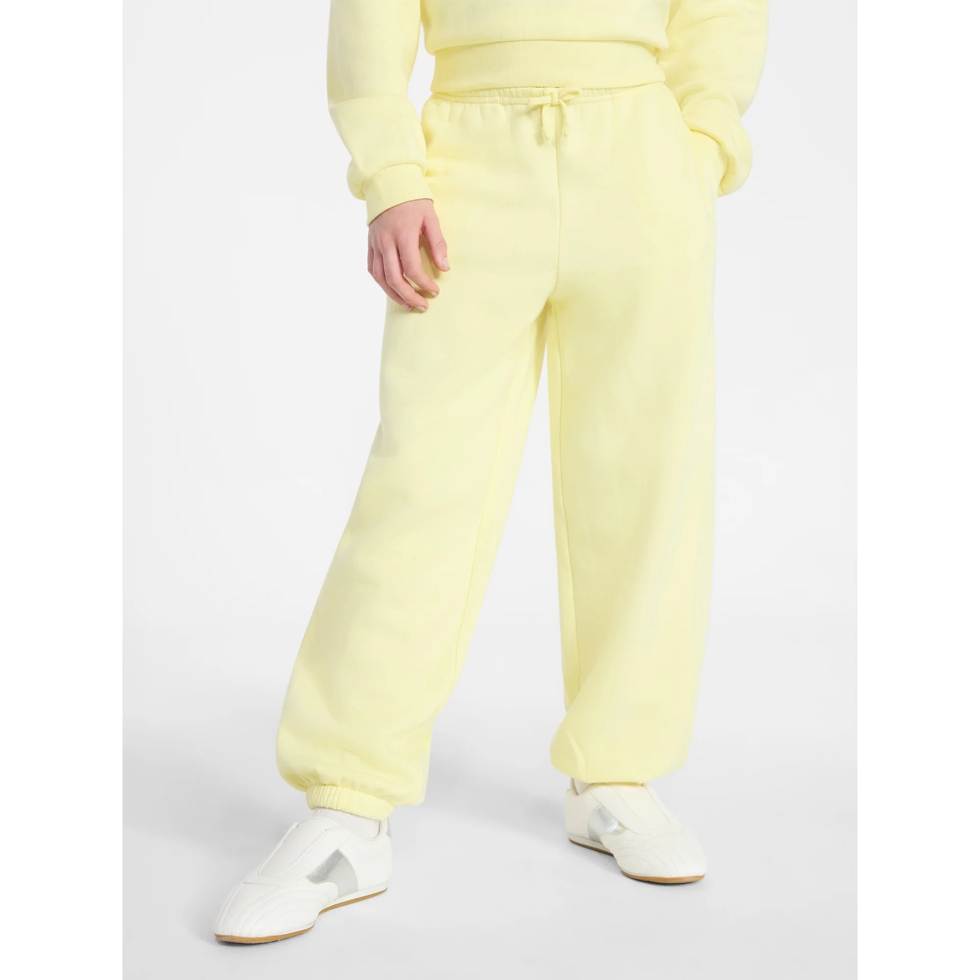 Weekend Academy Girls Fleece Joggers, Sizes XS-XXL | Walmart (US)