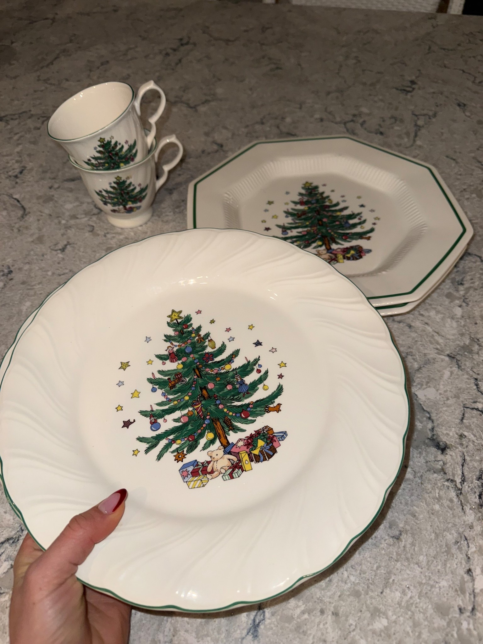 My dad gifted my mom a new piece of Christmas china every year… one of my favorite traditions. And now I have a few passed down! I’ll link similar ones she also got!

#LTKHoliday #LTKGiftGuide
