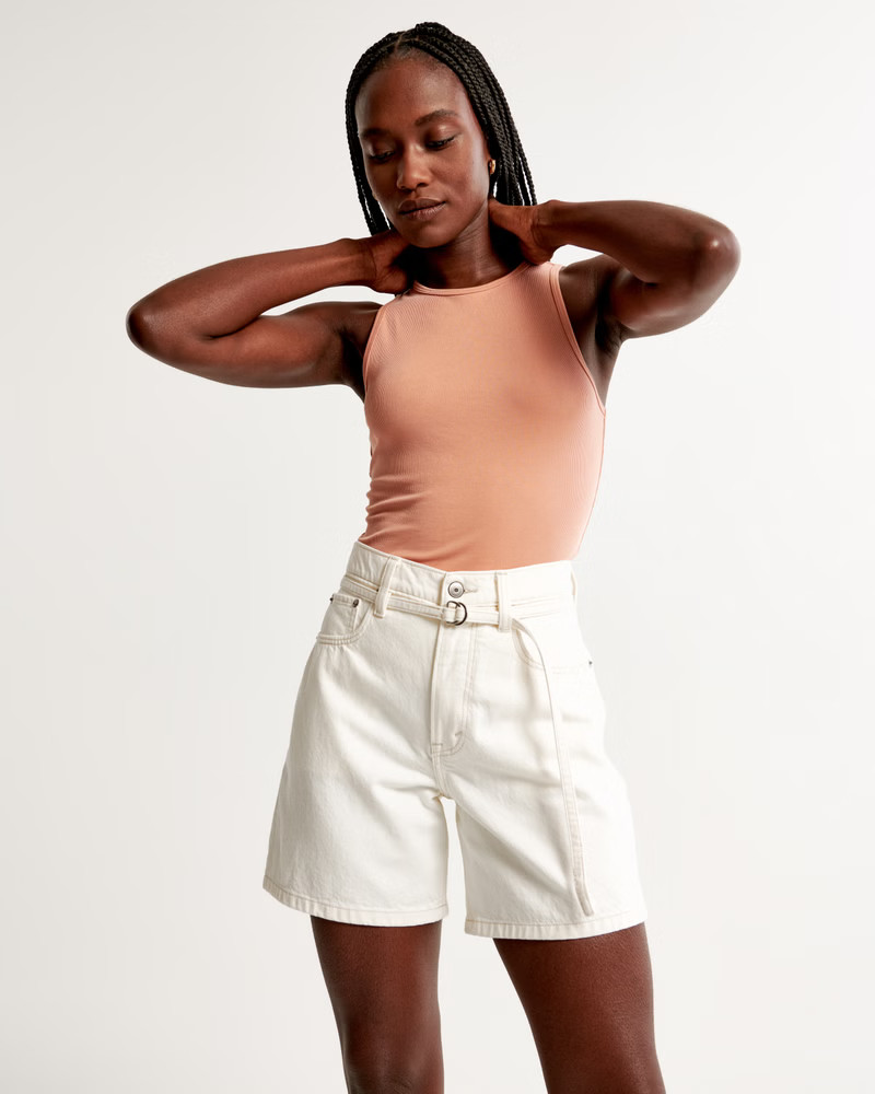 High Rise Loose Short | Abercrombie & Fitch (US)