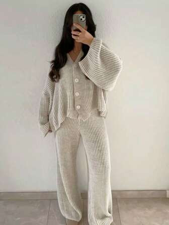Oversized Sweater Set  | SHEIN