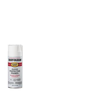 Rust-Oleum Stops Rust 12 oz. Protective Enamel Gloss White Spray Paint 7792830 - The Home Depot | The Home Depot