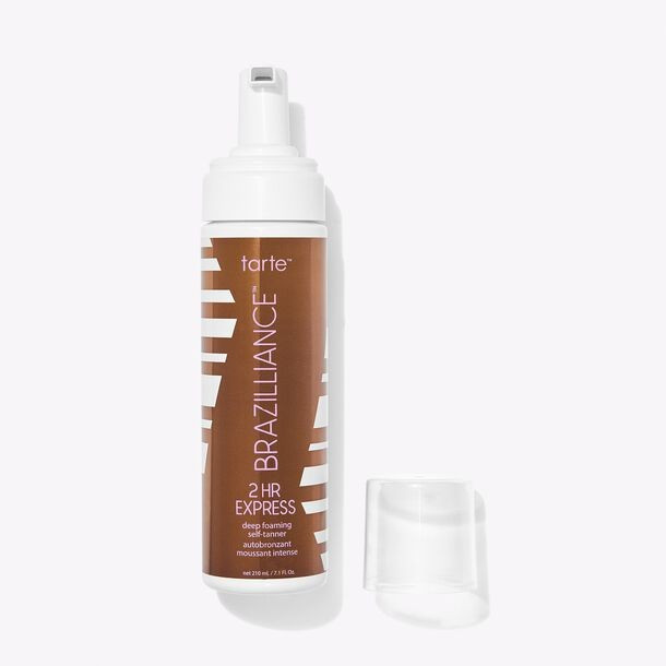 Brazilliance™ 2HR express deep foaming self-tanner | tarte cosmetics (Global)