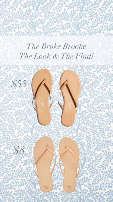The Broke Brooke look for less! Classic Tkees look for less! 
