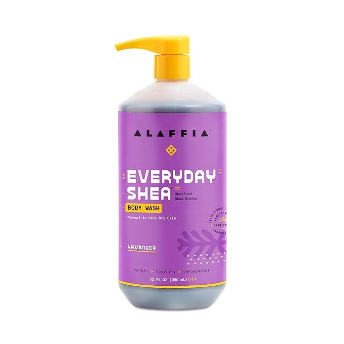 Alaffia - EveryDay Shea Body Wash, Naturally Helps Moisturize and Cleanse without Stripping Natur... | Amazon (US)