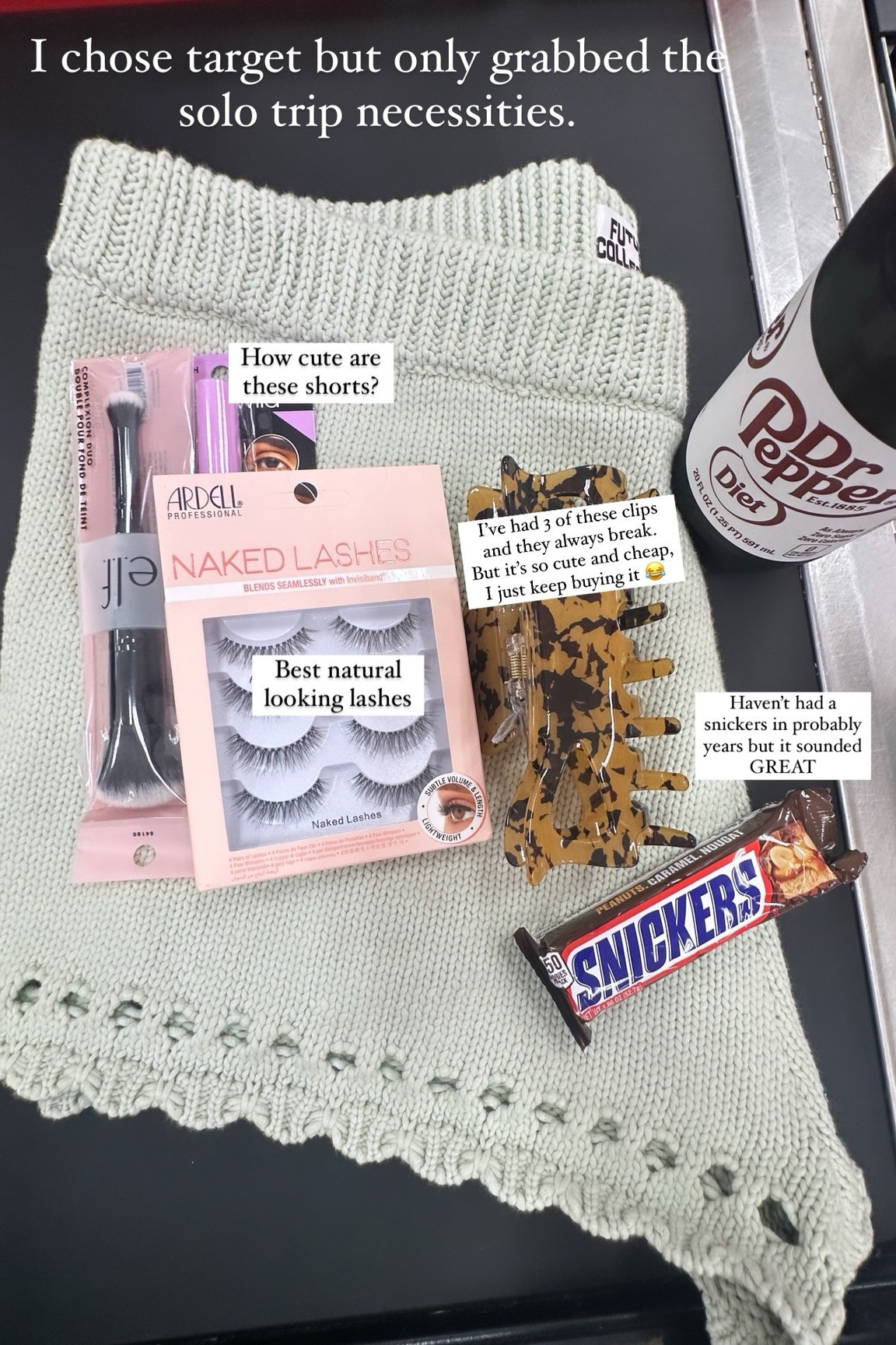 Solo Target Run! Linking my favorite lashes, dual makeup brush and claw clip!

#LTKFindsUnder50 #LTKBeauty #LTKxelfCosmetics